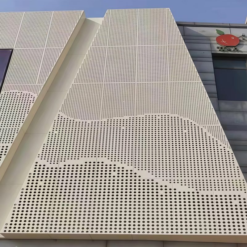 Perforated aluminum panels (3)