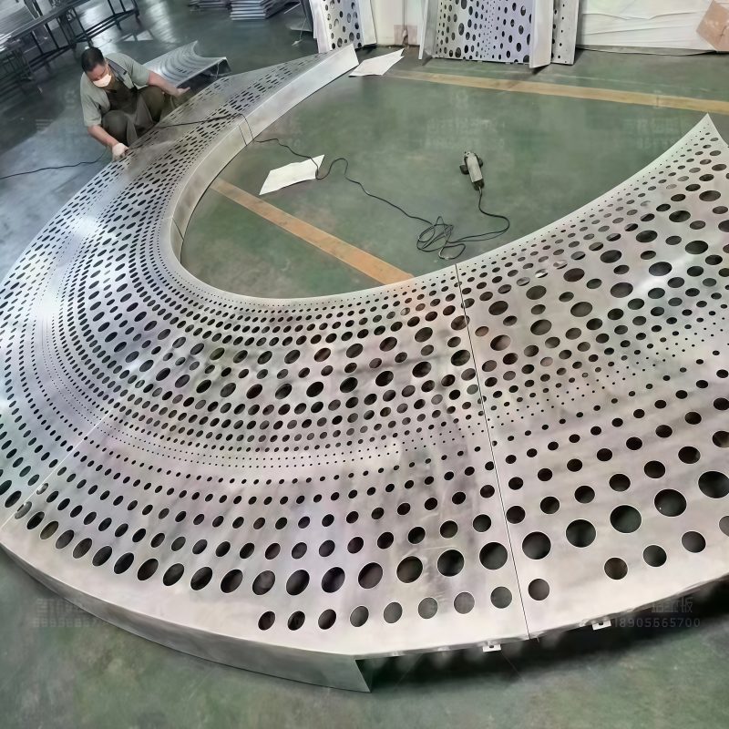 Perforated aluminum panels (4)