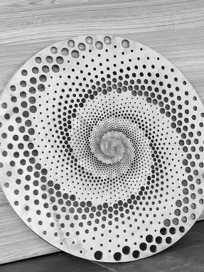 Perforated aluminum panels (8)